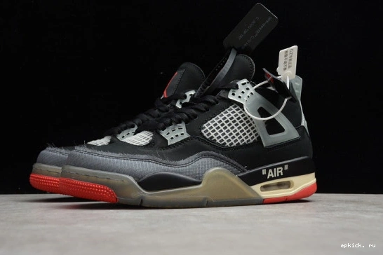 Cheap EP “Bred” CV9388-001 x Air 4 CV9388-001 O-W Jordan 1228